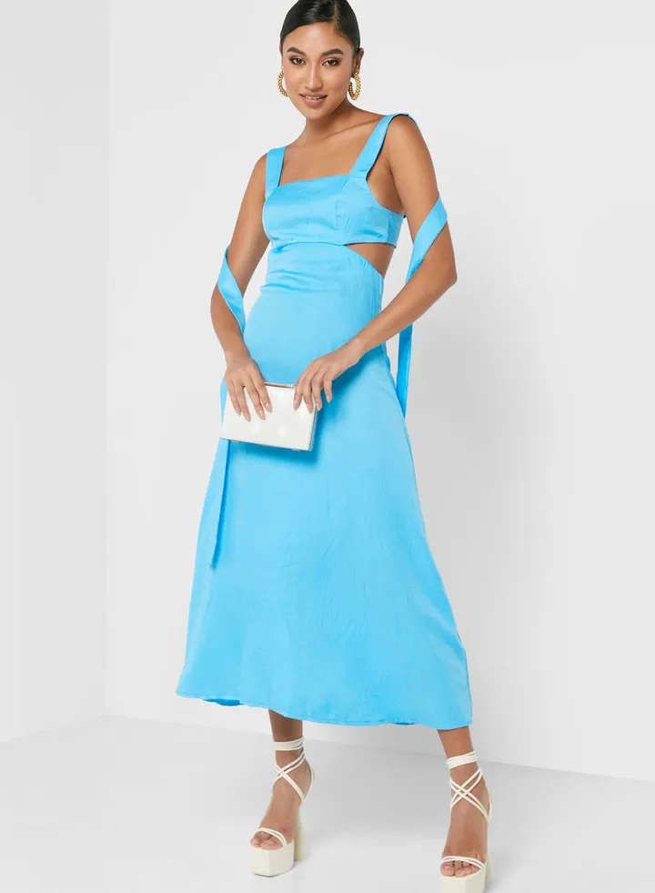 Strappy Tie Detail Dress