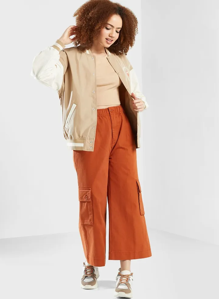 Hazel Cropped Wide Pants