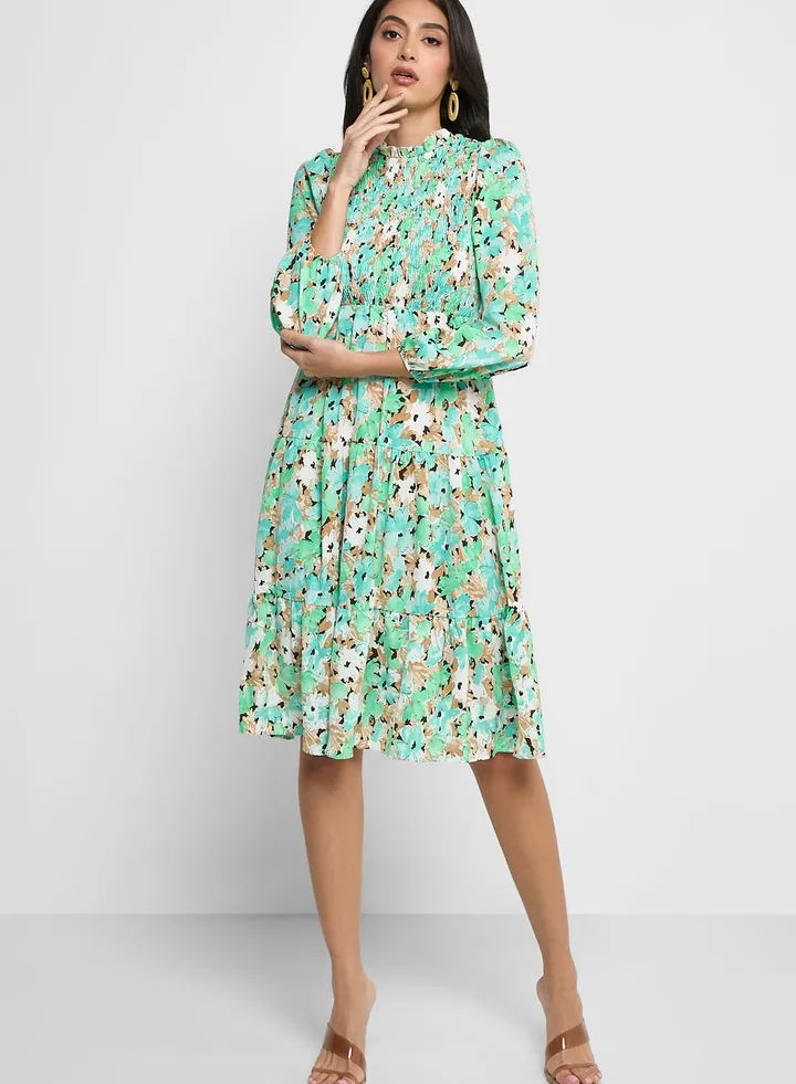 Floral Print Dress
