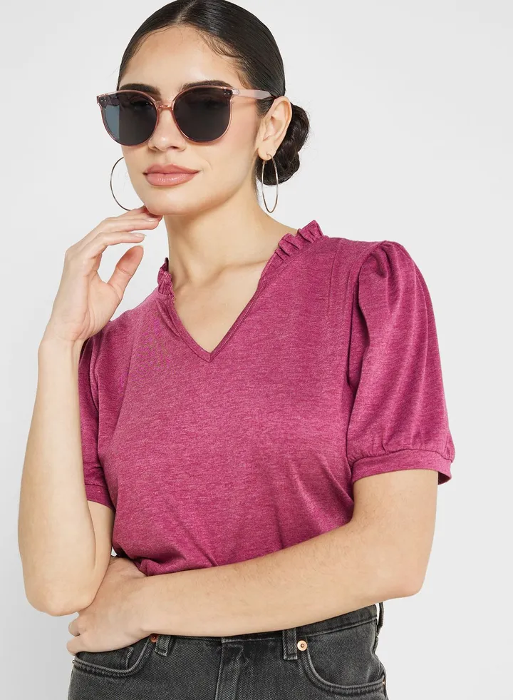 Puff Sleeve T-Shirt