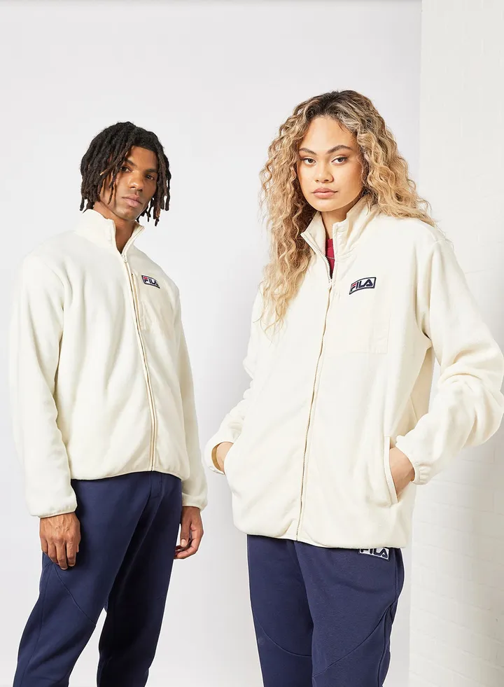 Unisex High Neck Zip-Up Jacket