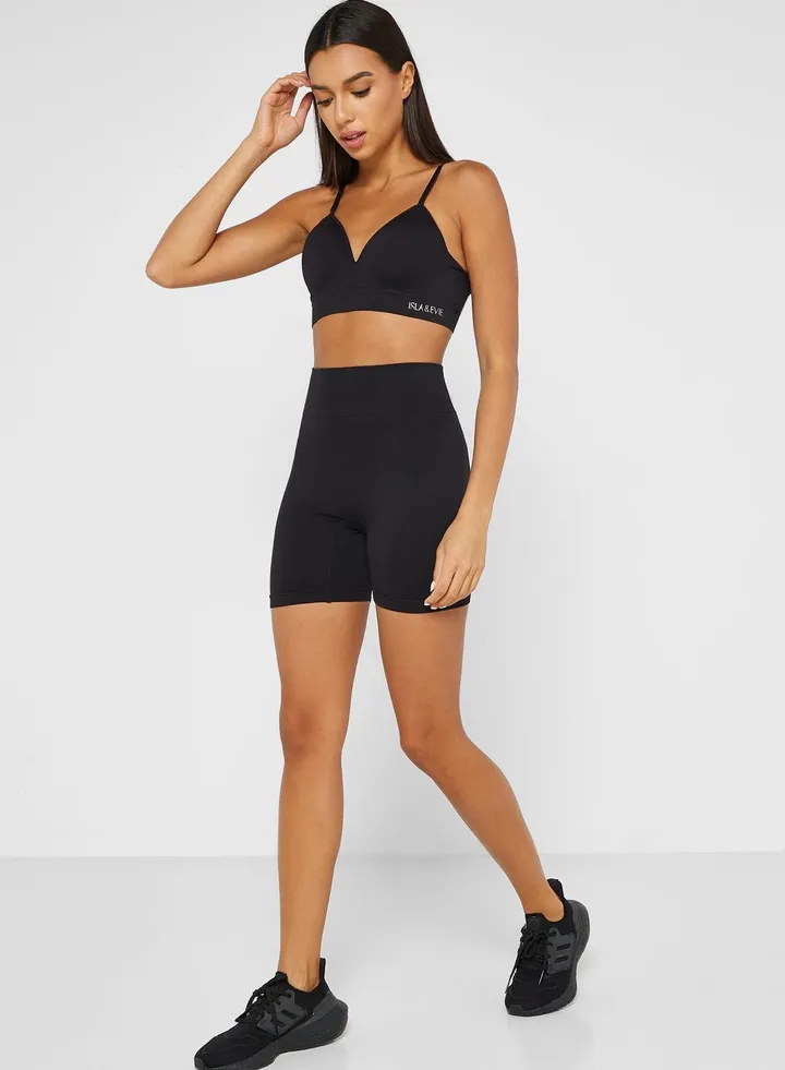 Active High Waist Biker Short