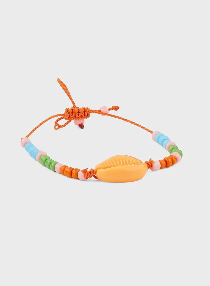 Beaded Shell Bracelet
