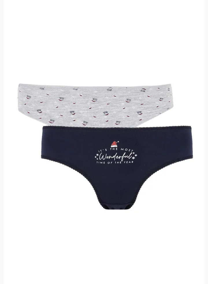 2 Pack Woman Package Slip