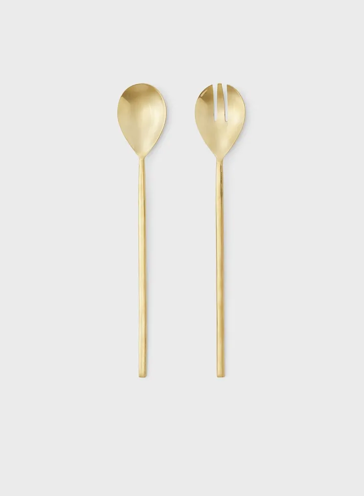 Metal Salad Servers