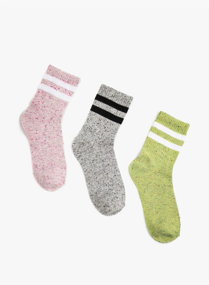 Stripe Detail Socks