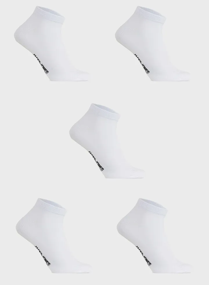 5 Pack Logo Socks