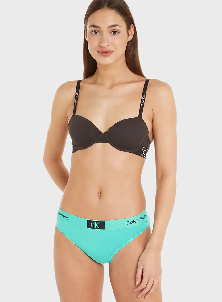 Logo Band Bikini Bottom