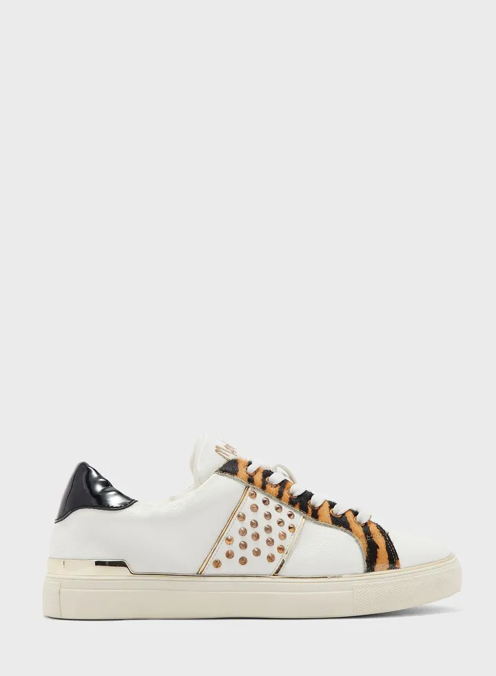 Lace Up Low Top Sneakers