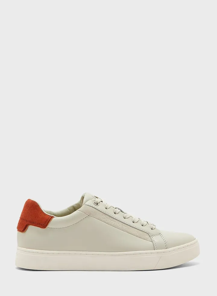 Cupsole Lace Up Low Top Sneakers