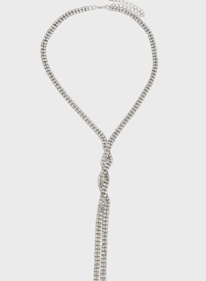 Statement Lariat Necklace
