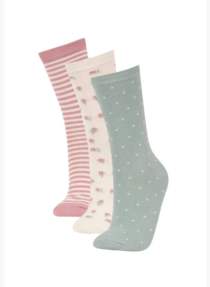 3 Pack Footie Socks
