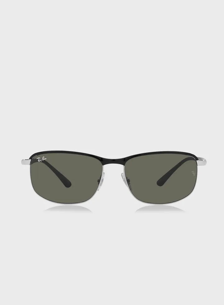 0Rb3671 Clubmaster Sunglasses