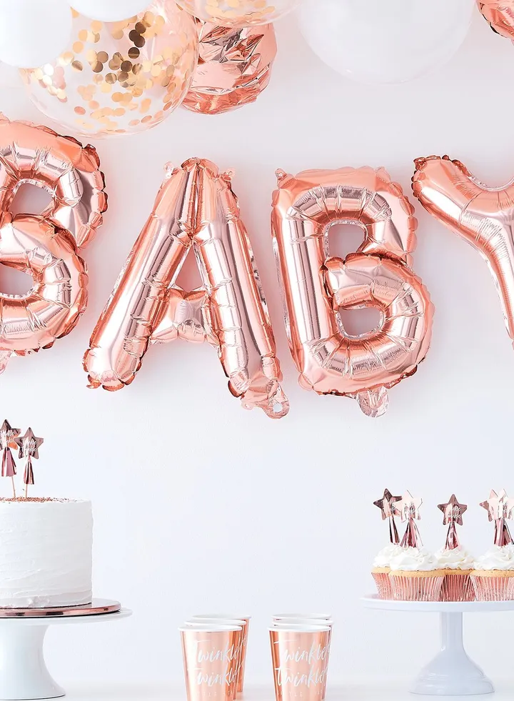 Baby Shower Balloon Bunting