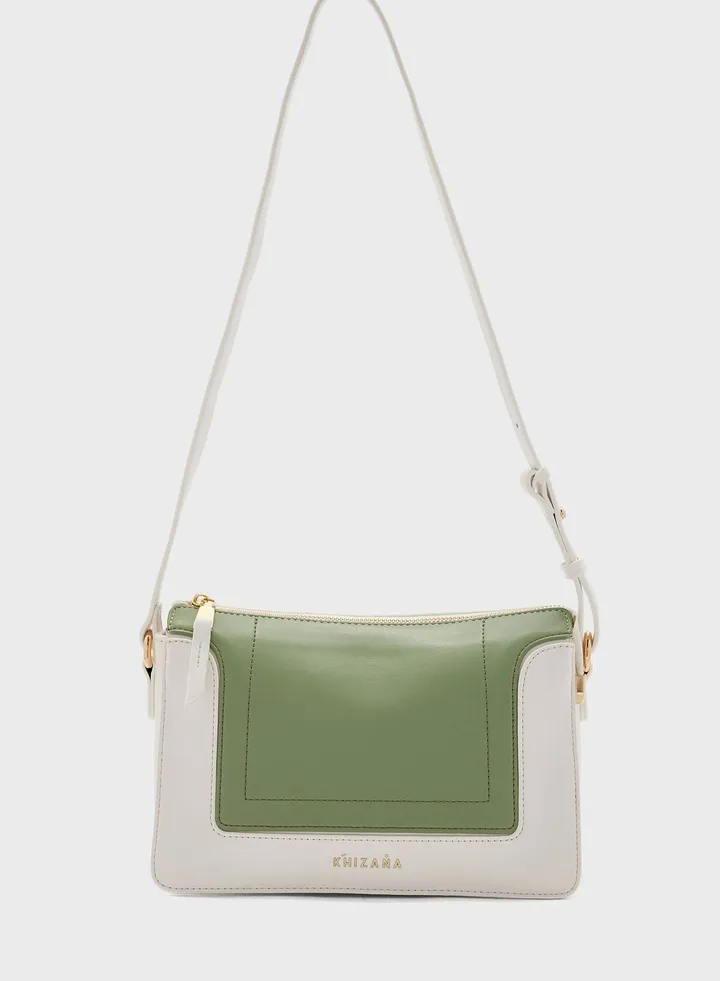 Colourblock Crossbody Bag