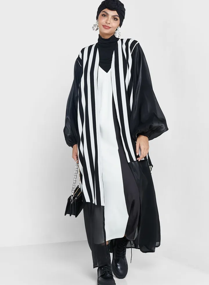 Puff Sleeve Abaya
