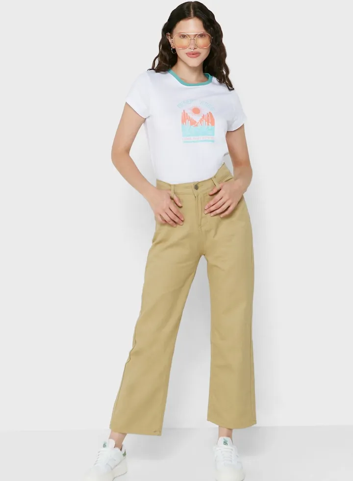 Coloured Mom Jeans