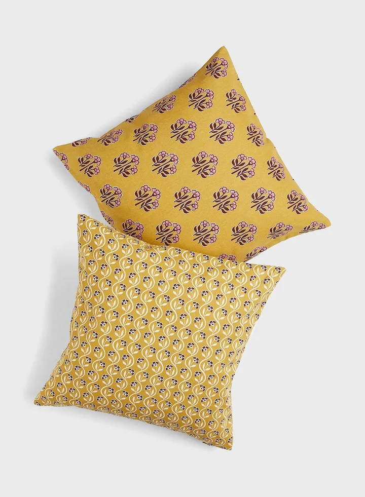 2-Pack Printed Cushion Covers-50X50