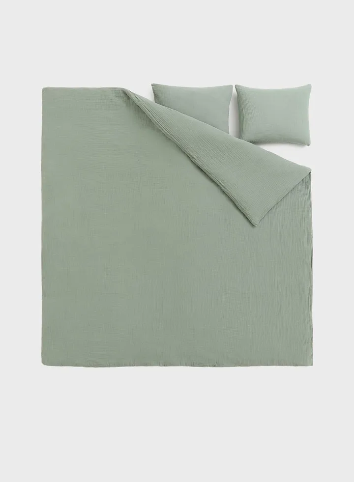 Cotton Duvet Cover Set-240X220 50X80