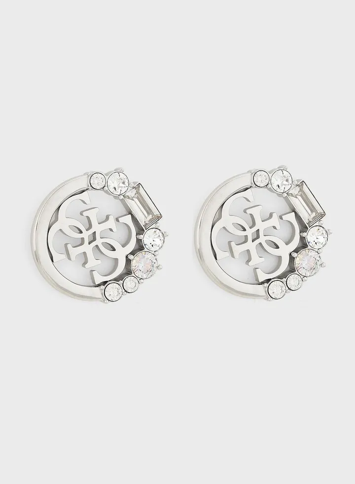 4G Logo Stud Earrings
