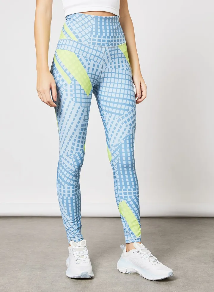 Lux Bold High-Rise Leggings Blue