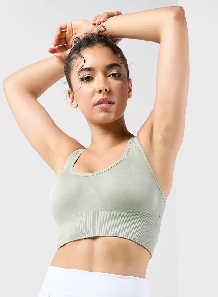Cross Back Athletic Bra
