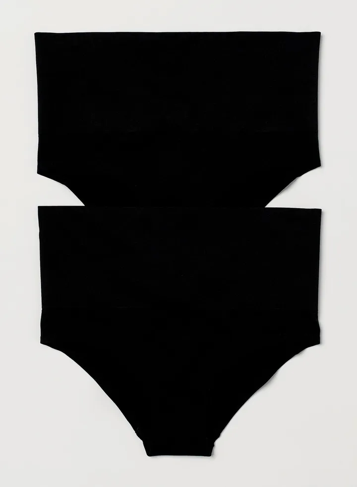 2 Pack High Leg Brief