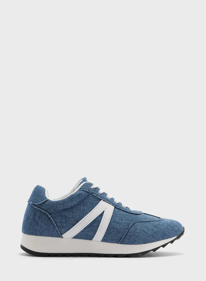 Denim Lace Up Sneaker