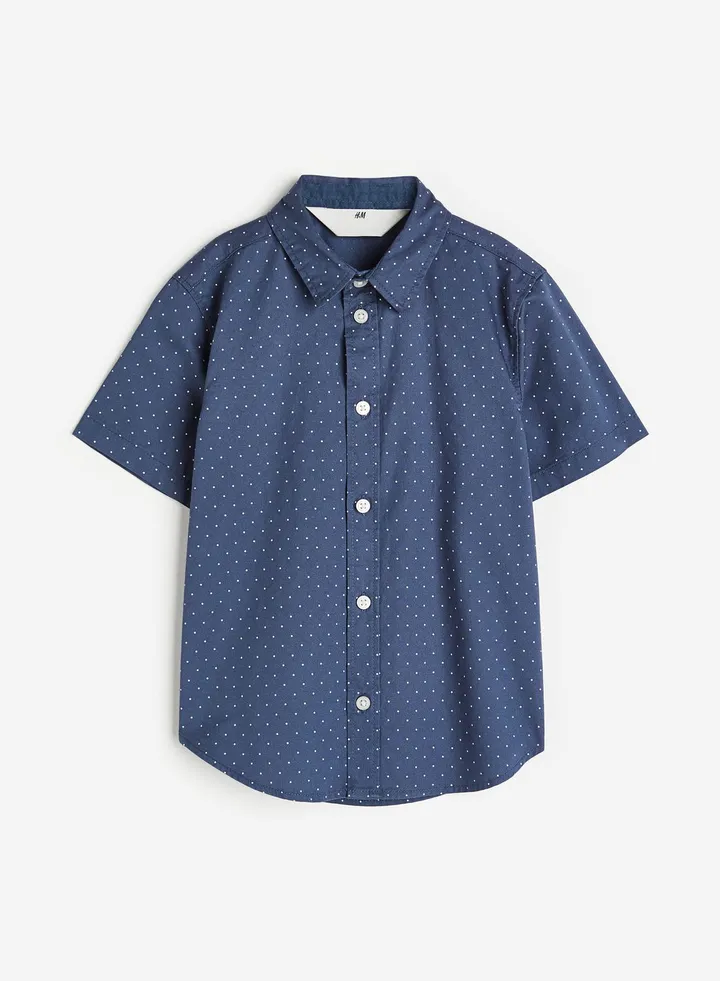 Kids Dot Print Shirt