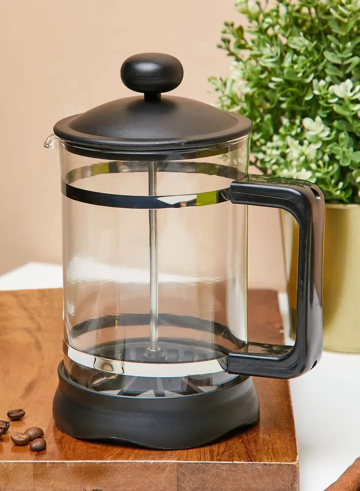 Matte Black 6 Cup Cafetiere