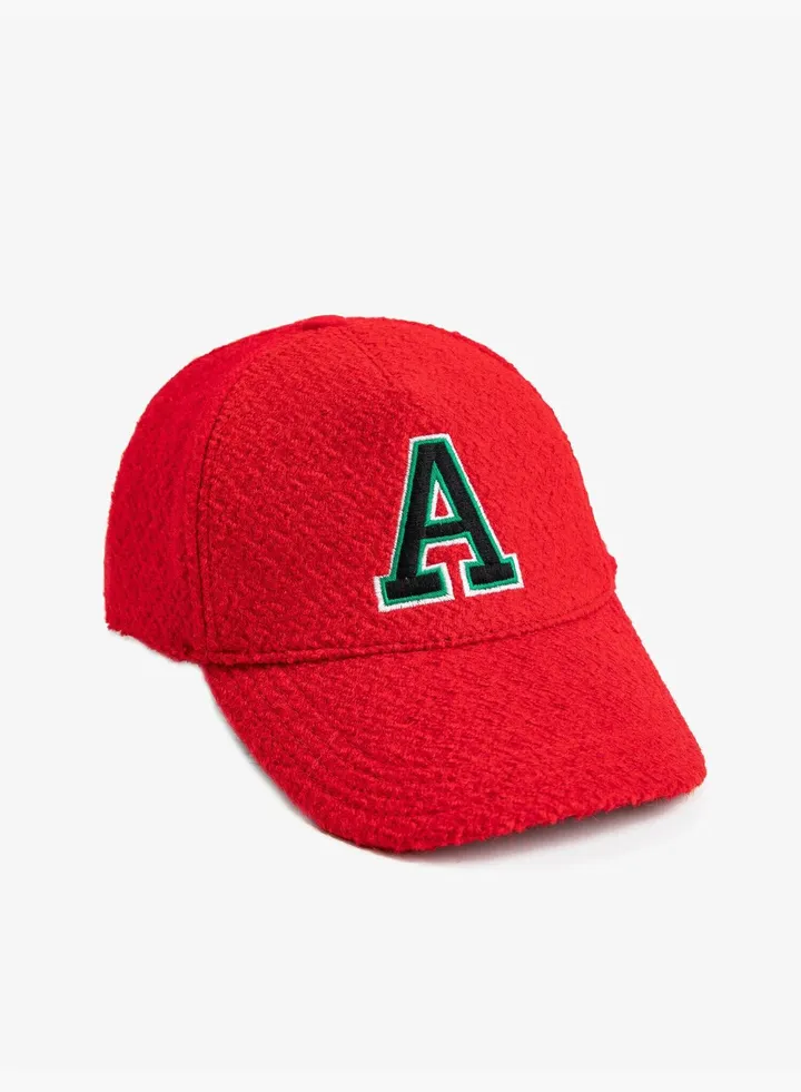 A Letter Embroidered Hat