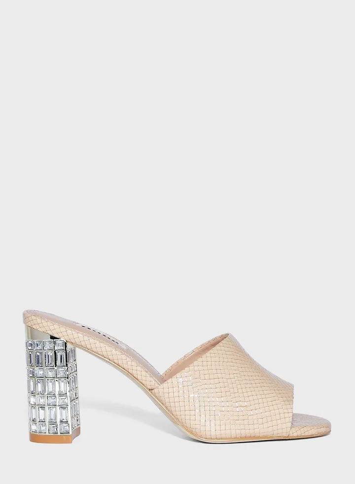 Mighty Diamante High Heel Sandals
