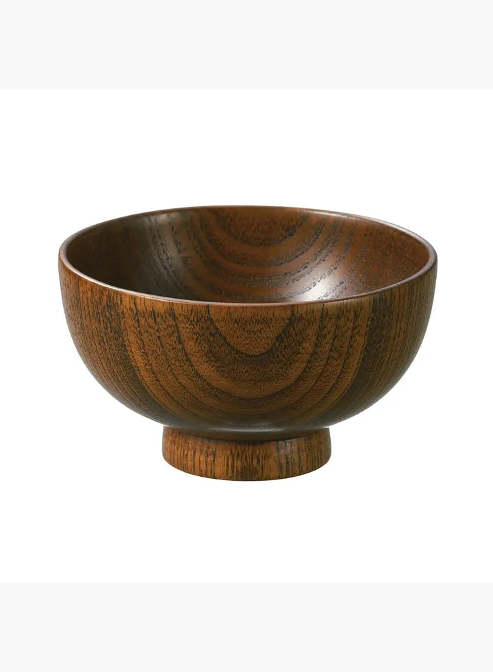 Lacquer Ware Soup Bowl , Dia 12 x H 6.5 cm