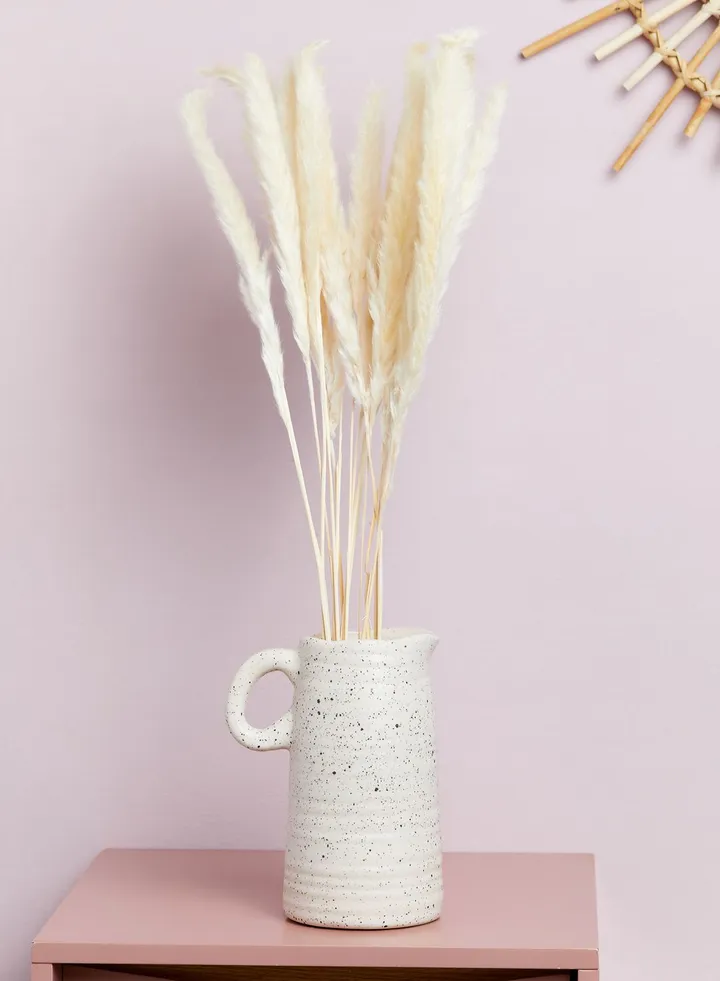 Set Of 15 Natural Dried Pampas Grass Stems