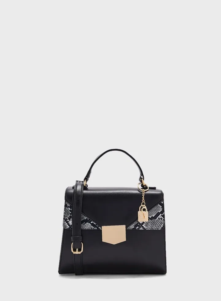 Top Handle Crossbody Bag