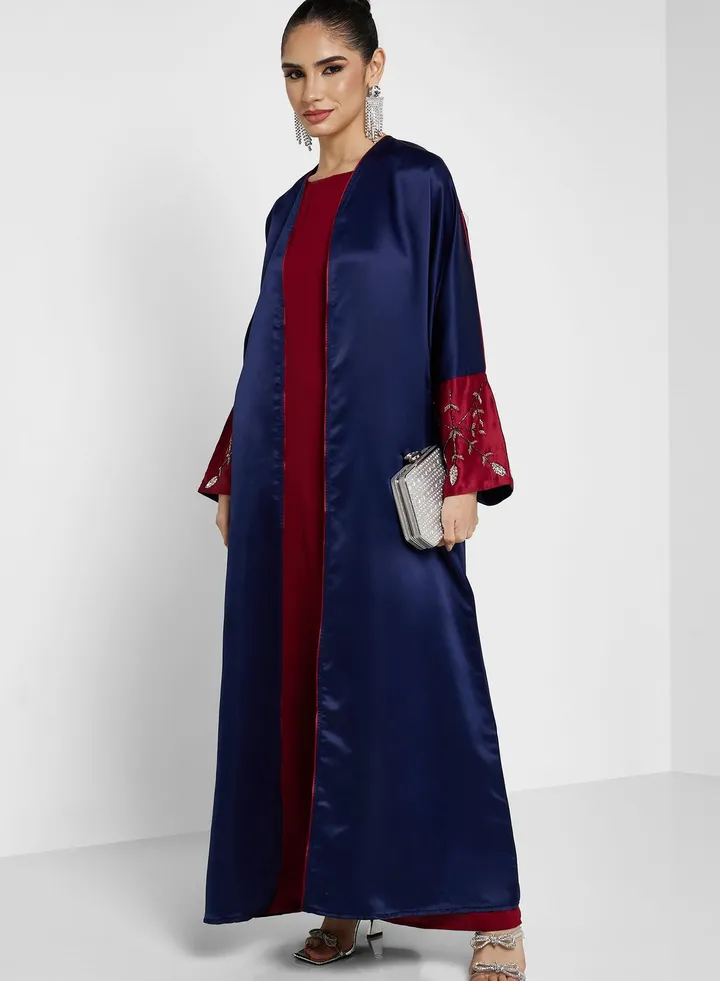 Embellished Detail Abaya