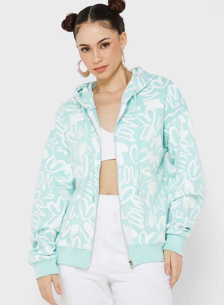 All Over Printed Hoodie