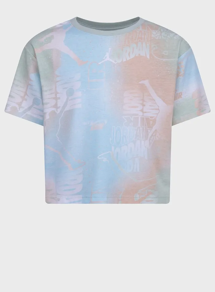 Youth Jordan Essential New Wave Aop T-Shirt