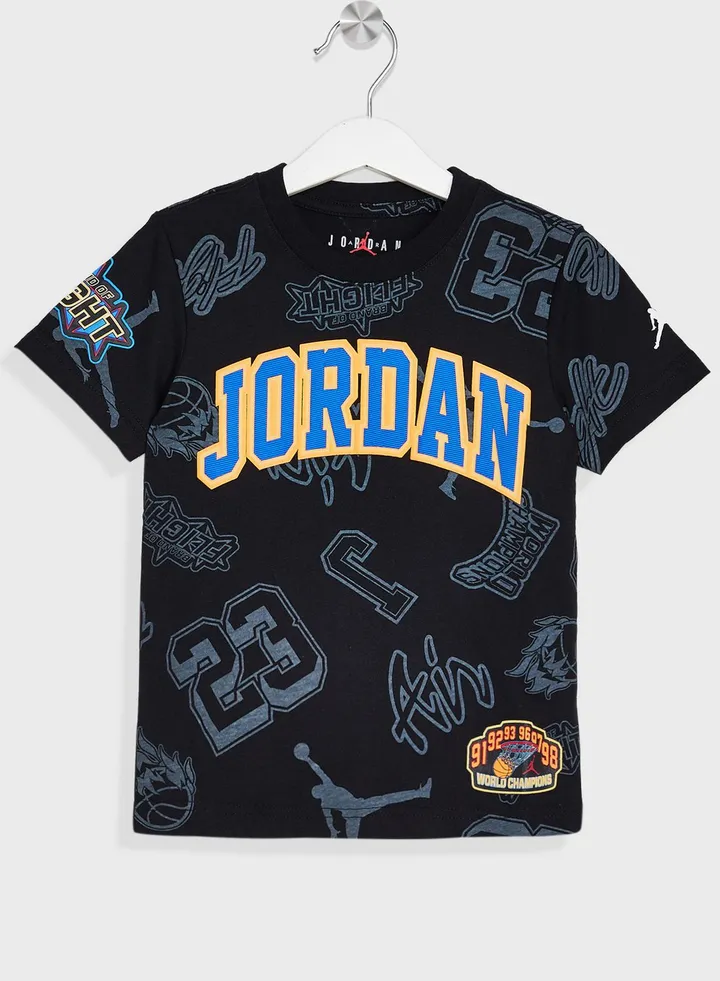 Kids Jordan Jersey Patch T-Shirt