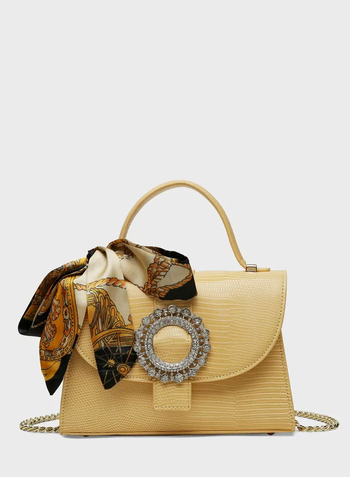 Ribbon Detail Satchel