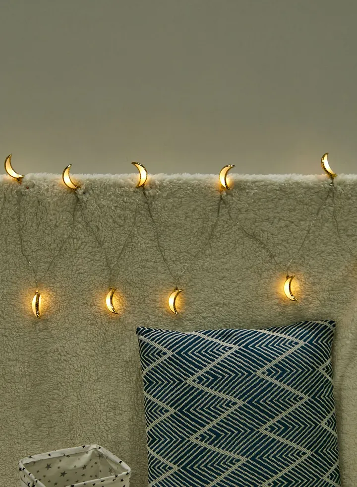 Moon Shaped Fairy Lights