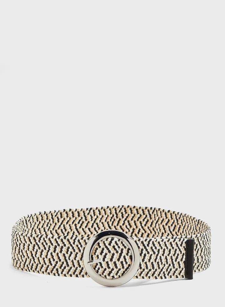 Woven None Allocated Hole Belt
