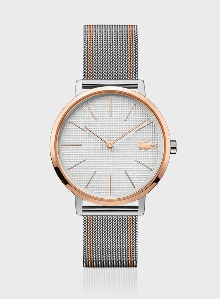 Moon Mesh Strap Analog Watch