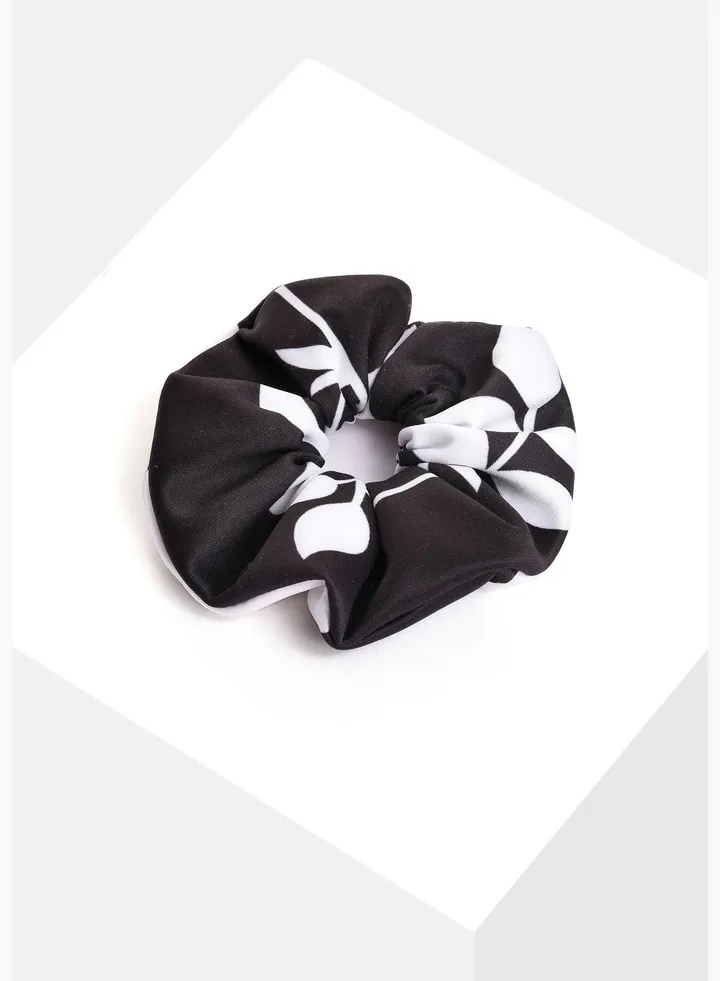 Floral Printed Scrunchie