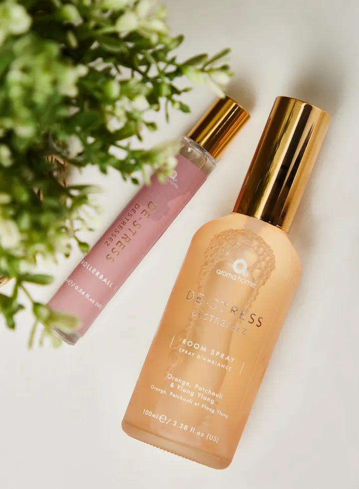 De-Stress Room Spray And Rollerball