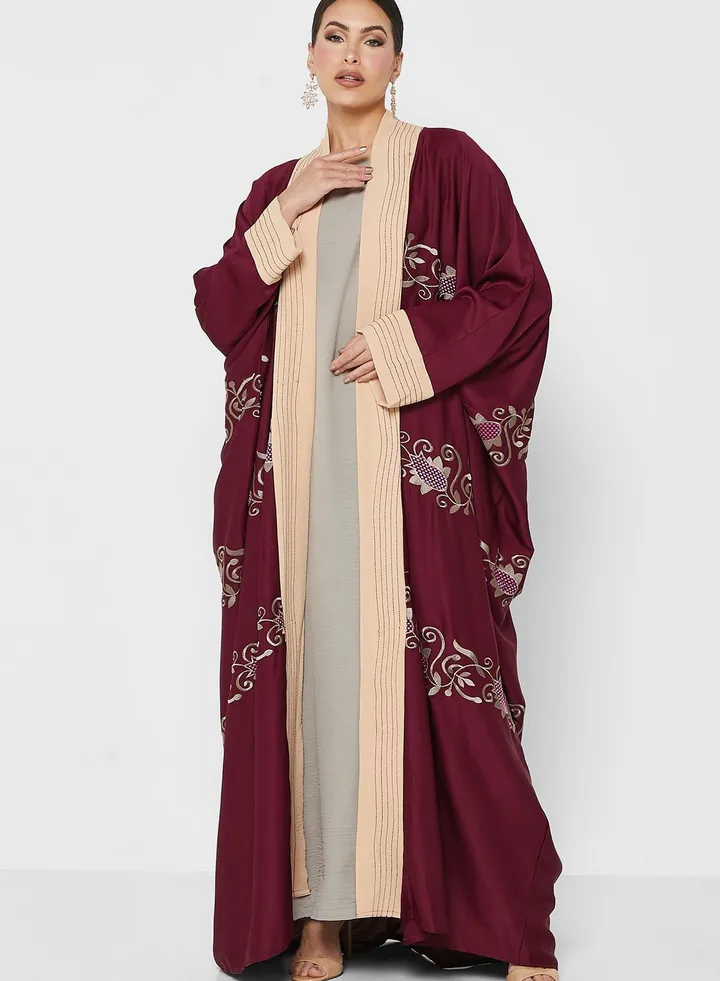 Embroidery Detail Abaya