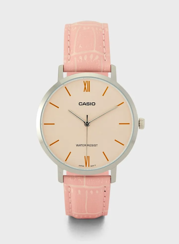 Ltp-Vt01L-4Budf Analog Watch