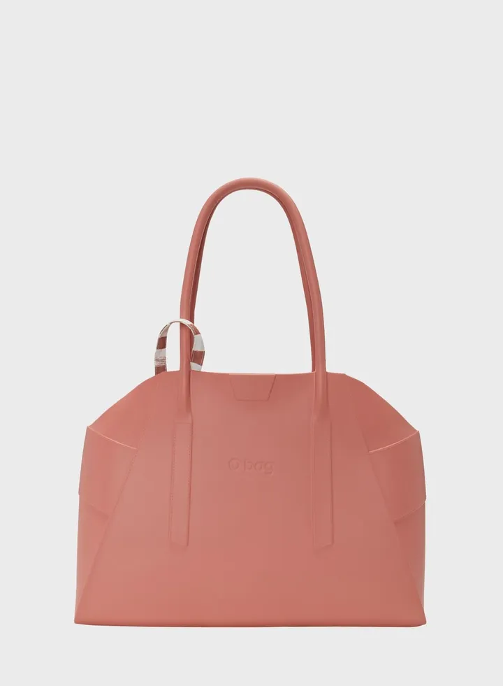 Unique Top Handle Tote With Pouch