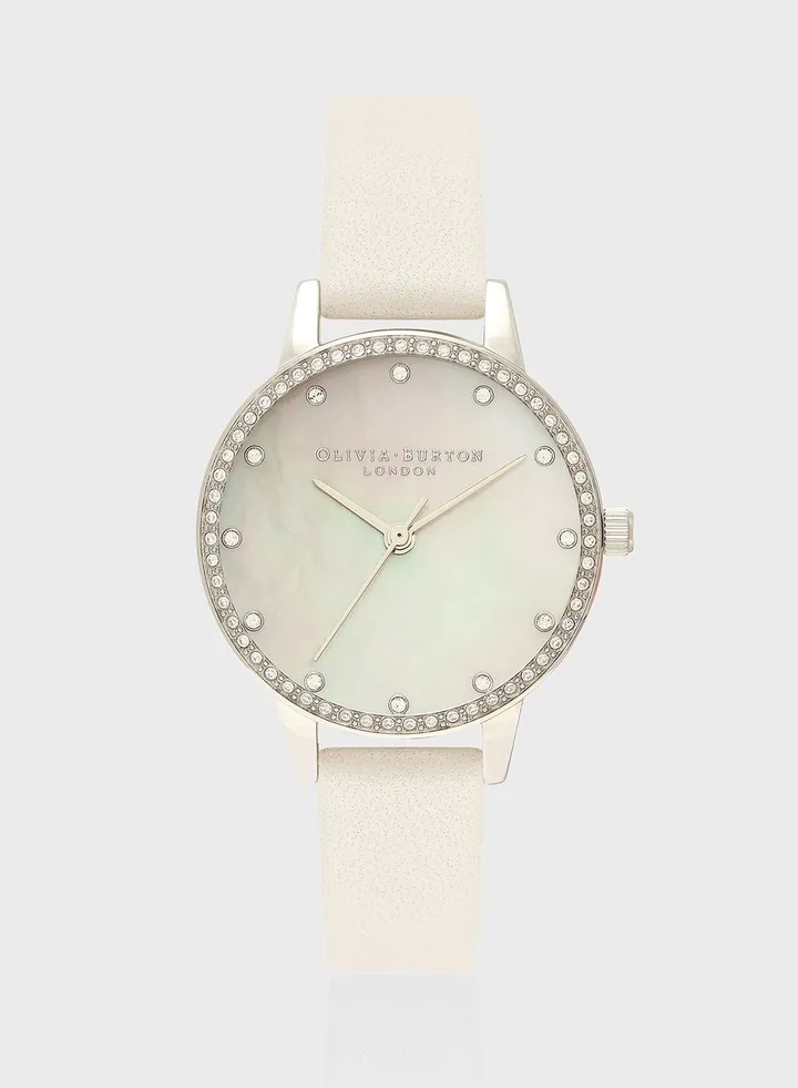 Classics Leather Strap Analog Watch