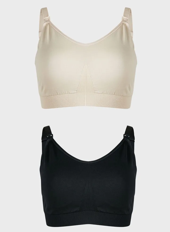 2 Pack Seamless Full Cup Nursing Bras